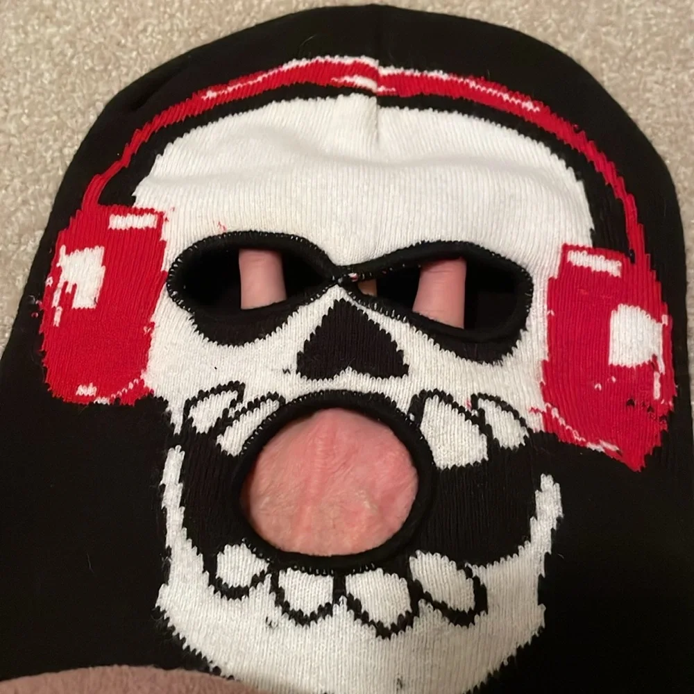 Skull Face mask hat